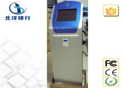 China Stand-allein wechselwirkendes Touch Screen Positions-Kiosk-Kartenleser-Kiosk-Gerät zu verkaufen