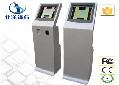 China Business Ticketing / Coupon Self Service Banking Kiosk With Touch Screen for sale