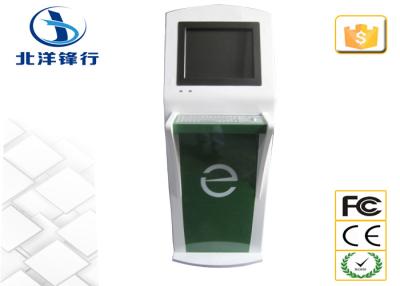 China Indoor Barcode Scanner Kiosk LCD Digital Signage Kiosk With Touch Screen for sale