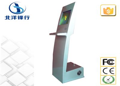 China Super Slim Electronic Self Service Banking Kiosk Device With Metal Keyboard ​ for sale