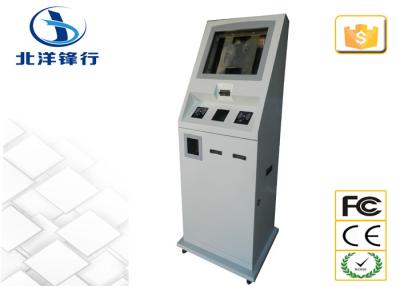 China 15'' Indoor Touch Screen Self Service Kiosk Bill Payment Machine 1024x768 for sale