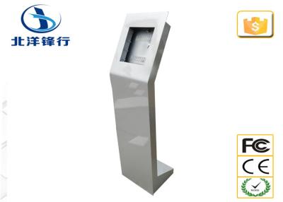 China Wireless 3G Touch Screen Self Service Payment Kiosk With 5ms Reaction Time for sale