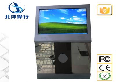 China Vensters/Linux-Touchscreen Digitale Signage van Kioskwifi Kiosk voor het Bureau/het Museum van Plice Te koop