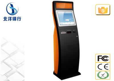 China Die 17 Zoll-Karten-Selbstservice überprüfen herein Kiosk-Verkaufsstellen-Kiosk 300cd/m ² zu verkaufen