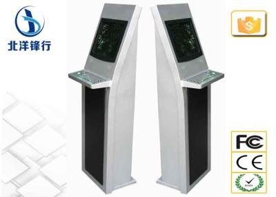 China Hospital / Bank Touch Screen POS Kiosk Vending Machine With Magnetic Card Reader for sale