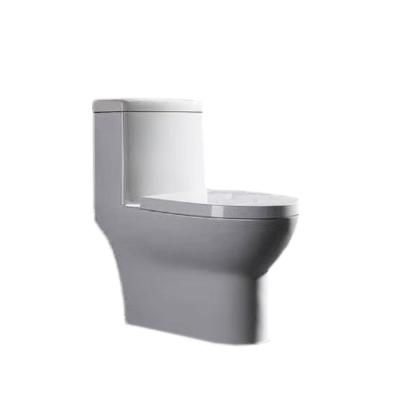 China Double-flow modern design water saving bathroom wc ceramic cupc one piece toilet for sale