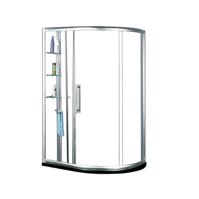 China With View Bathroom Glass Shower Cubicle Best Quality Sliding Enclosed Shower Room For Hotel for sale