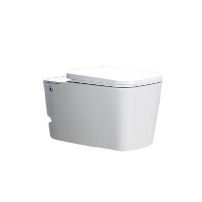 China Double-Flow Wall Hung New Toilet Water Saving Pulse Solenoid WC Electronic Toilet for sale