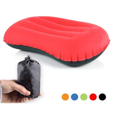 China Inflatable Care Anti-static Outdoor Inflatable Head Decorative Travel Support Rest Cushion Office Neck Travel Pillow for sale