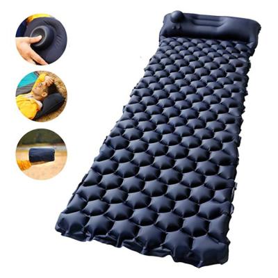 China Inflatable Premium Self Inflating Sleep Pad Lightweight Foam Filling And Top Insulation Great For Hiking&Camping for sale