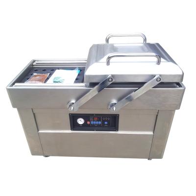 China DZ400-2S Vertical Food Double Chamber Food Vacuum Sealer Machine for sale