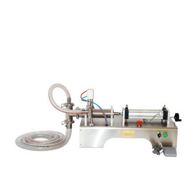 China G1WY One Head Liquid Food Filling Machine Filler Machine Semi Automatic Water Filling Machine for sale