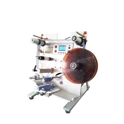 China Food Flattening Machine Folder Bag Adhesive Flat Labeling Machine Pneumatic Airplane Labeling Machine for sale