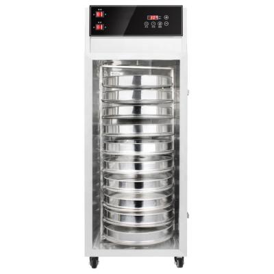 China 10 tray home industrial food use fruit drying dehydrator machine vegetable food processor for drying banana fruits for sale