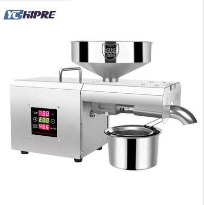 China Factory Household Smart Mini Peanut Rapeseed Oil Press Machine Automatic Temperature Control for sale