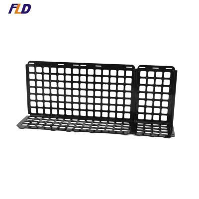 China Customizable single-sided accessories L type fruit supermarket equipment fruit and vegetable rack barrier for sale