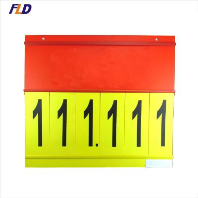 China Supermarket Fruits And Vegetables Racking Plastic Price Tag Display Board Rack 800*710mm for sale