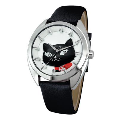 China Water Resistant Watch Manufacturer Latest Famous Brand Cat Style Lady Watch for sale