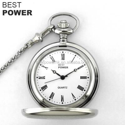 China 2018 Classic Stainless Steel Quartz Movement Men's Antique Pocket Watch for sale