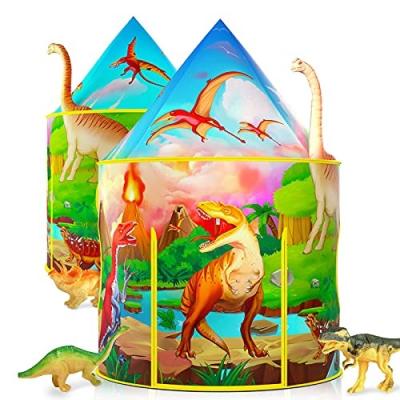 China Sports Toy Dinosaur World Teepee For Kids Pop Tent Kids House Play Tent Kids Tent Play Tent For Kids for sale