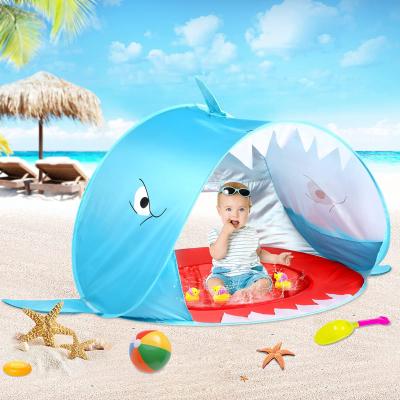 China Sports Toy Baby Beach Tent Pop Up Portable Shade Swimming Pool Sun Protection UV Shelter For Infant for sale