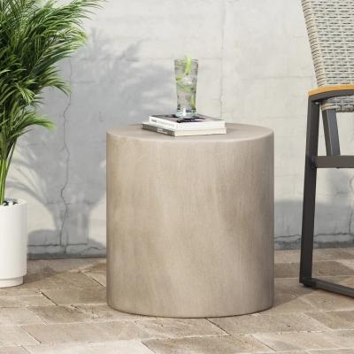 China Durable Outdoor Light Weight Concrete Accent Table , Home Light Table for sale