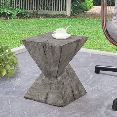 China Modern Lightweight Outdoor End Table Accent Side Table Modern For Decoration Exterior Console Tables for sale