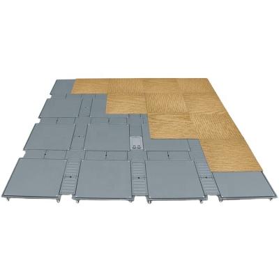 China Modern Class 5A Office Building Flooring System Steel Cement Low Profile Access Floor Panels for sale