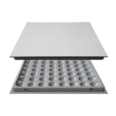 China Modern Anti-Static HPL Cover Data Center Raised Floor Panel With High Floor Lifter for sale