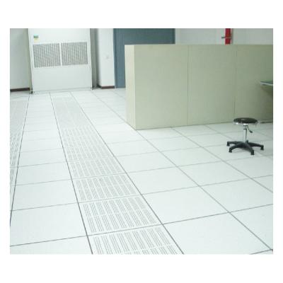 China Modern Antistatic HPL Raised Flooring In Data Center Perforated Raised Flooring for sale