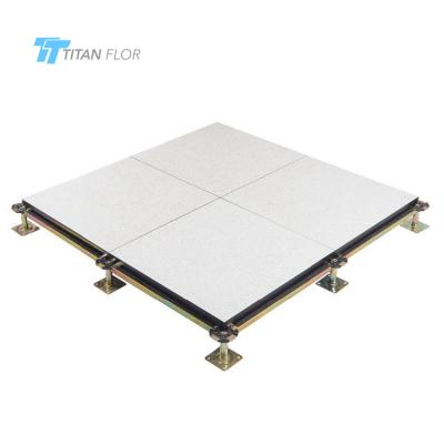 China Modern Super Load Bearing Edge Calcium Sulfate Conductive Raised Floor for sale