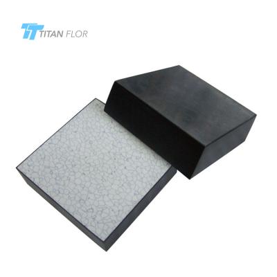 China Modern Pressure Resistant Antistatic Raised Flooring Calcium Sulfate Anti-Corrosion Core Raised Flooring for sale