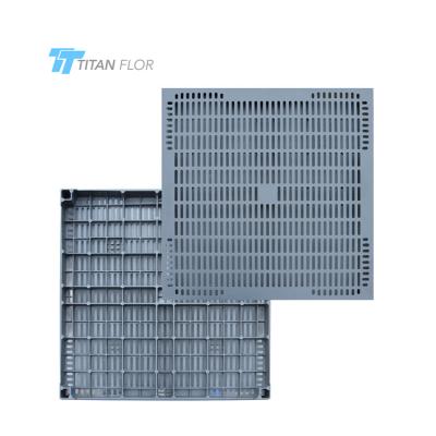 China Industrial Flooring System Antistatic Aluminum Raised Floor Clean Room Floor for sale