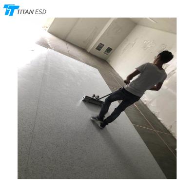 China Modern Homogeneous Anti Static Floor Sheet ESD Flooring for sale