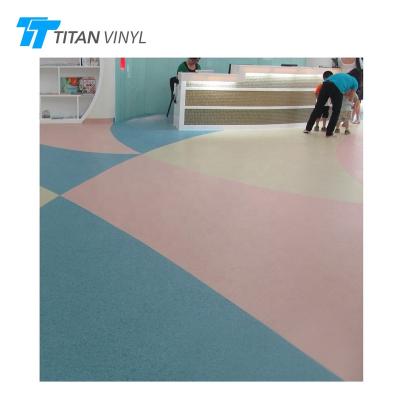 China Modern Vinyl Business Commercial Sound Insulation Environmental Friendly Flooring for sale