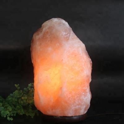 China Line Himalayan Crystal Salt Rock Lamps Natural Europe Rose Shape for sale