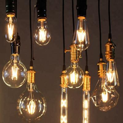 China Indoor Lighting Retro American Industrial Style Absorption Lamp LED Bulb Holder for sale