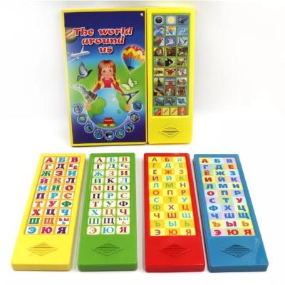 China Talking book/sound sound book music module/programmable membrane recordable disc voice music notebook for kids books recordable sound design for sale