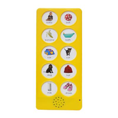 China Talking book/sound recordable book music programmable voice membrane noise module/music notebook for children sound book for sale