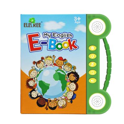 China Kids Study Toys English Children Kid Electronic E-Books Child ABC Books With For E Voice Alphabet Interactive Education Learning Sound Book for sale