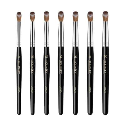 China Beauty Care Make Nail Art Brush Painting Brush Pen Metal Home DIY Nail Salon Tools UV Gel Kolinsky Nail Brush for sale