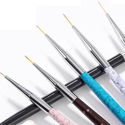 China Beauty Care Make Tools New Design Nail Art Liner Brushes UV Gel Paint Brush Acrylic Nail Art Drawing Pens for sale