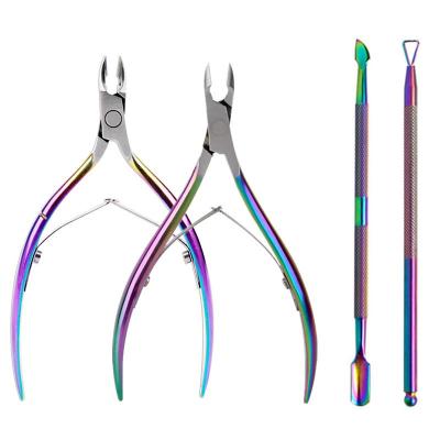 China Professional Nail Tools Cutter Nail Clippers Set Stainless Steel for sale