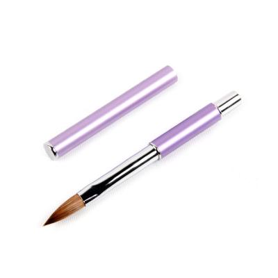 China Wholesale Pure Acrylic Kolinsky Brush Pen Germany Nail Art Nails Tools Design Brushes China Supply NAIL for sale