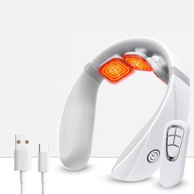 China Hot Selling Electronic New Product Electronic U Heated Neck Kneading Massager for sale