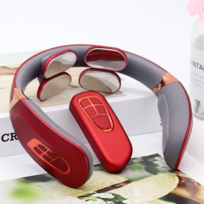 China New Arrivals Electronic ABS Plastic Good Quality Factory Direct Selling Portable Intelligent Electric Neck Massager for sale