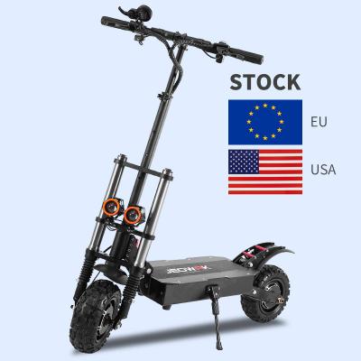 China Warehouse 60V 28Ah Electric Scooter High Resistance Off Road Fat Tire E Bike European Unisex Electric Motorcycle Scooter for sale