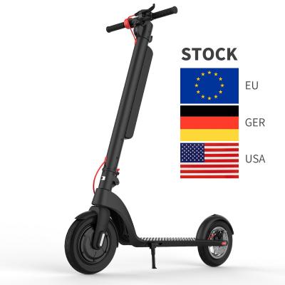 China Bestselling Unisex Single Wheel Drive 30km/h US EU Warehouse Stock Portable Electric Scooter For Adult Unisex for sale