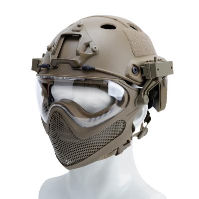 China Full Face Tactical Helmet ABS Hard Hats Military Safety Helmet for sale