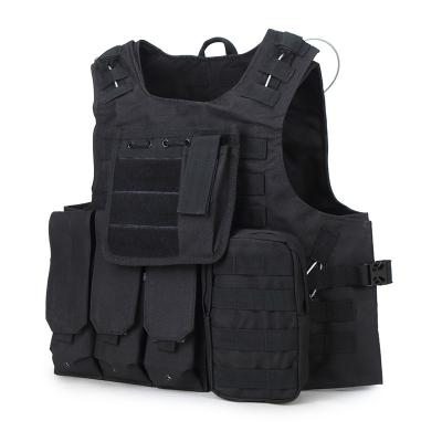 China Camouflage Military Outdoor Amphibious Tactical Ghost Vest Combat CS Equipment Vest Amphibious Tactical Vest for sale